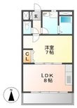 エルパティオ一社の間取図