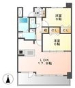 茶屋ヶ坂ライズの間取図