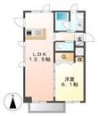 覚王山レルドールの間取図