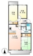 名古屋市昭和区川名山町の間取図