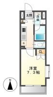 名古屋市名東区宝が丘の間取図