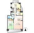 名古屋市名東区新宿１丁目の間取図