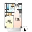 ラシーネ自由ヶ丘の間取図