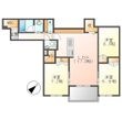 名古屋市千種区松竹町2丁目の間取図