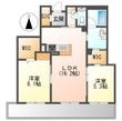 名古屋市名東区藤見が丘の間取図