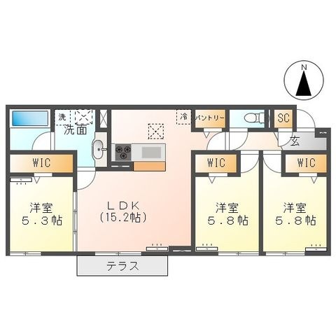 名古屋市名東区社台2丁目の外観