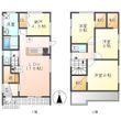 名古屋市名東区宝が丘の間取図
