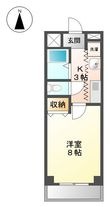 メゾンドソレイユの間取図