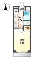 メゾンドソレイユの間取図