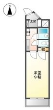 メゾン敷島の間取図