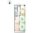 冨士見ハイツの間取図