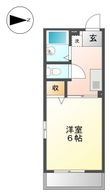 アルカディア清水の間取図