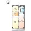 シティハイツ石原の間取図