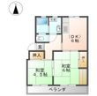 マンション三晴の間取図