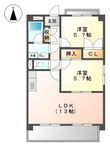 ジュネス如来の間取図