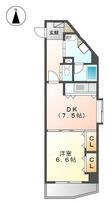 ノールルミエール黒川の間取図