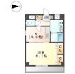 メゾンドゥ城北の間取図