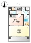 グランディール大杉の間取図