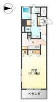 N.S.ZEAL大曽根の間取図