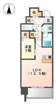 レジディア白壁の間取図