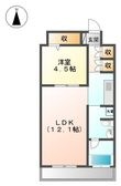 レジディア白壁の間取図