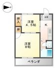名城マンションの間取図