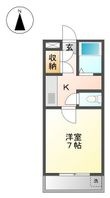サンジョイフルの間取図
