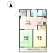 第2マルカネビルの間取図