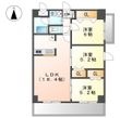 カーサビアンカ黒川の間取図