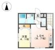 MOVE生駒町WESTの間取図