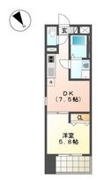 プラージュ大曽根の間取図