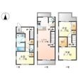 北区元志賀賃貸戸建住宅B棟の間取図