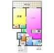 シャーメゾン西明石Ⅱ F棟 ☆ペット可☆の間取図