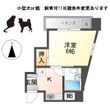 広島市中区南竹屋町の間取図