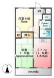 ロイヤルハイツの間取図