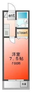 フレールシャポー泉Aの間取図