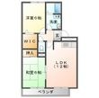 クレストヴィラの間取図