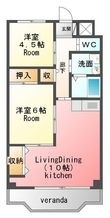 泉が丘ハイツの間取図