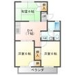 ハイツ恵A・Bの間取図