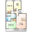 エスポワール今泉の間取図