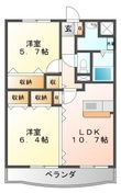 プリムヴェールＢ・Ｃ棟の間取図