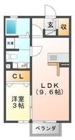 エスポワール西原の間取図