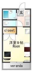 ホワイトローズⅡ の間取図