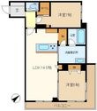 ドエルアーバン2の間取図