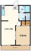 豊ハイツの間取図