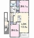 リラ クオーレⅢの間取図