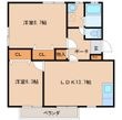 シャトルハウスの間取図