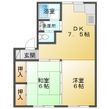 ハイツＫの間取図