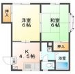 コーポパンサーの間取図