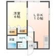 コーポふぁーすとの間取図
